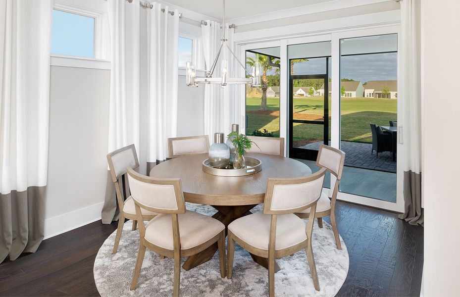 Furnished interior view inside a new home in Del Webb Charleston at Nexton, Summerville (Image 5).