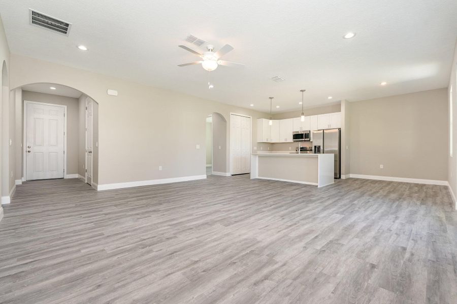Spacious, unfurnished interior of a new home in , Palm Bay (Image 19). Spacious, unfurnished interior of a new home in , Palm Bay (Image 19).