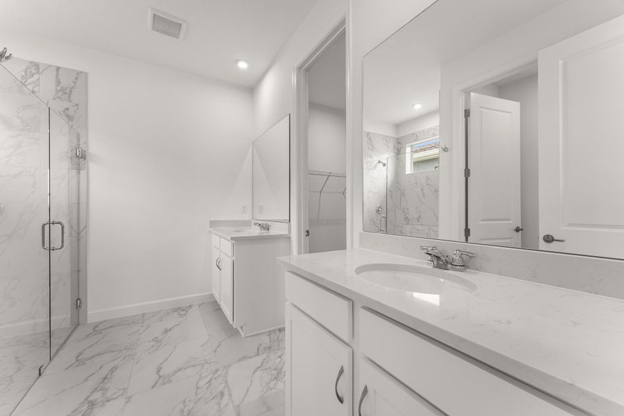 Furnished interior view inside a new home in Tradition - Kenley, Port St. Lucie (Image 7). Furnished interior view inside a new home in Tradition - Kenley, Port St. Lucie (Image 7).