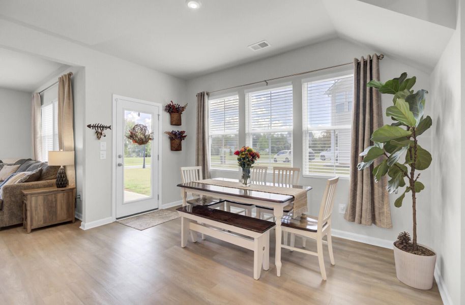 Furnished interior view inside a new home in , Summerville (Image 8).