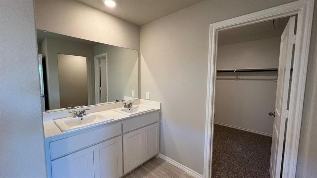 Furnished interior view inside a new home in Rosewood at Beltmill, Fort Worth (Image 6).