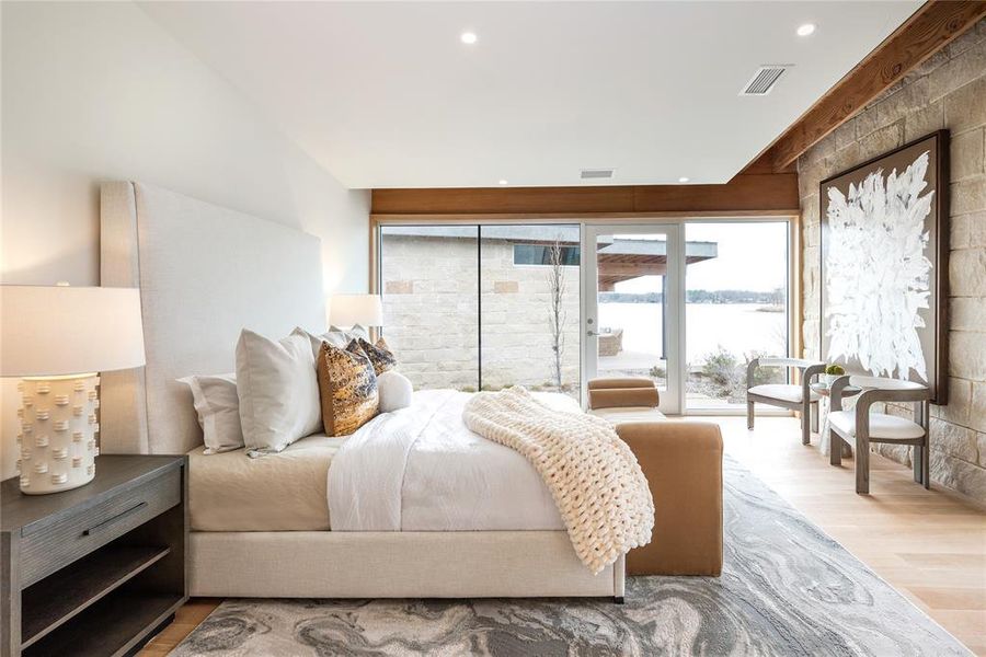 Furnished interior view inside a new home in , Malakoff (Image 15).