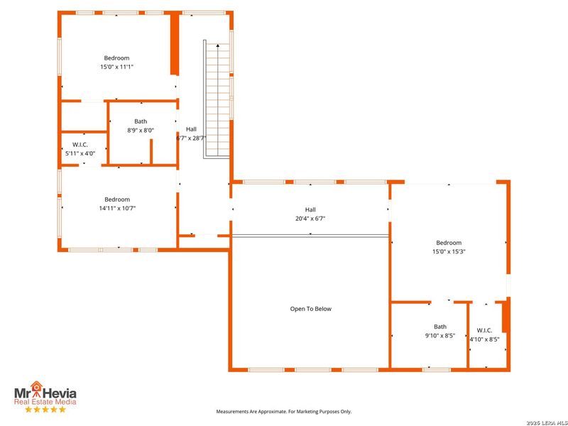 2D floor plan layout of this home in , San Antonio, TX (Image 6).