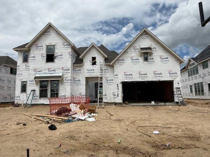 In-progress construction of a new home in Valencia, Manvel, TX (Image 7). In-progress construction of a new home in Valencia, Manvel, TX (Image 7).