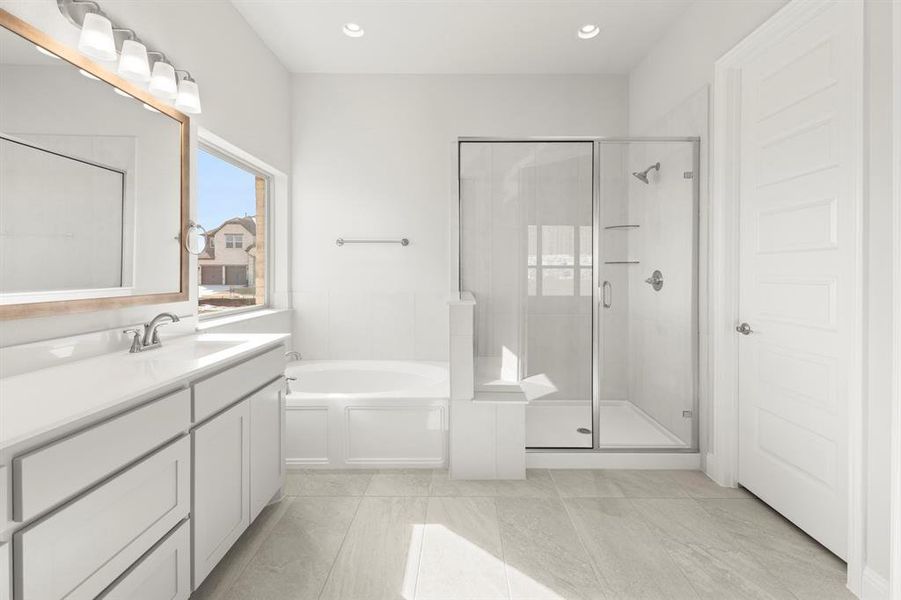 Furnished interior view inside a new home in Brookshire at Legacy Hills, Celina (Image 9).