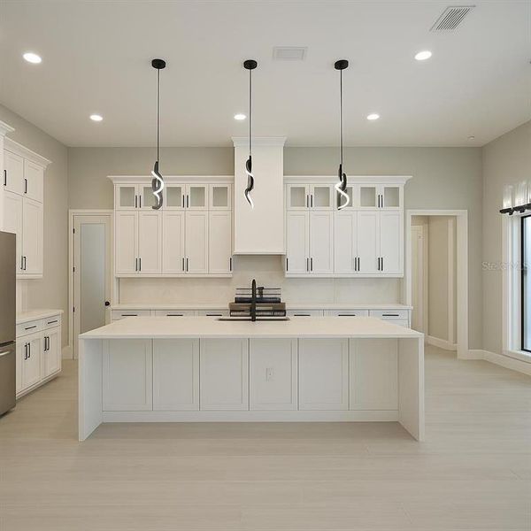 Furnished interior view inside a new home in , Rotonda West (Image 35).