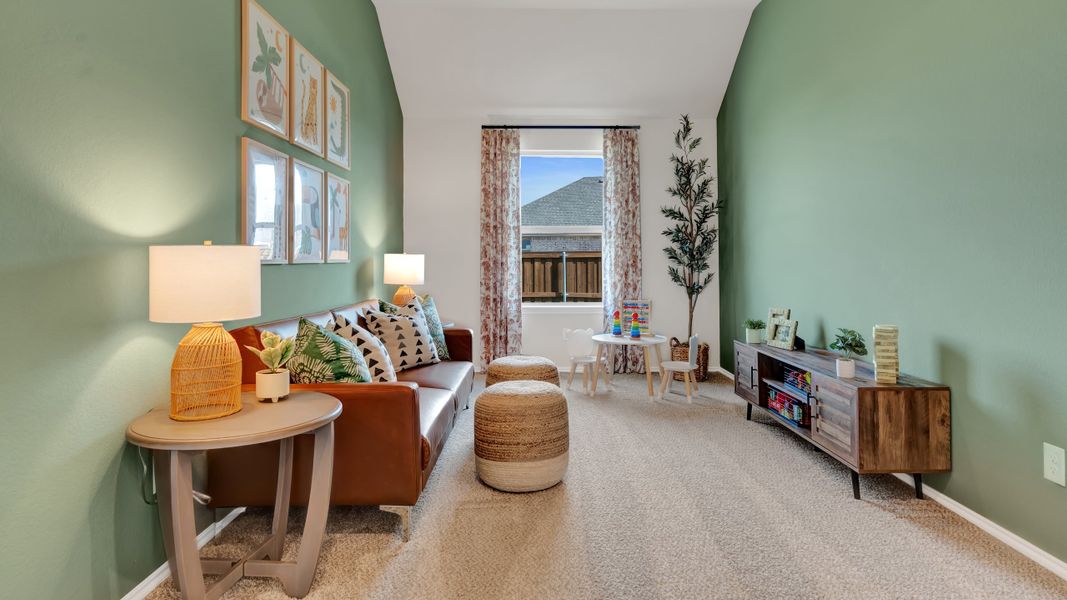 Representative furnished interior of a home built from the Concept 1991 by Risewell Homes in Silo Mills, Joshua (Image 23).