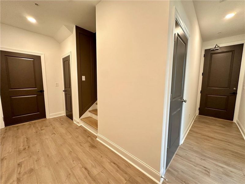 Spacious, unfurnished interior of a new home in Market Square at Sawnee Village, Cumming (Image 17). Spacious, unfurnished interior of a new home in Market Square at Sawnee Village, Cumming (Image 17).