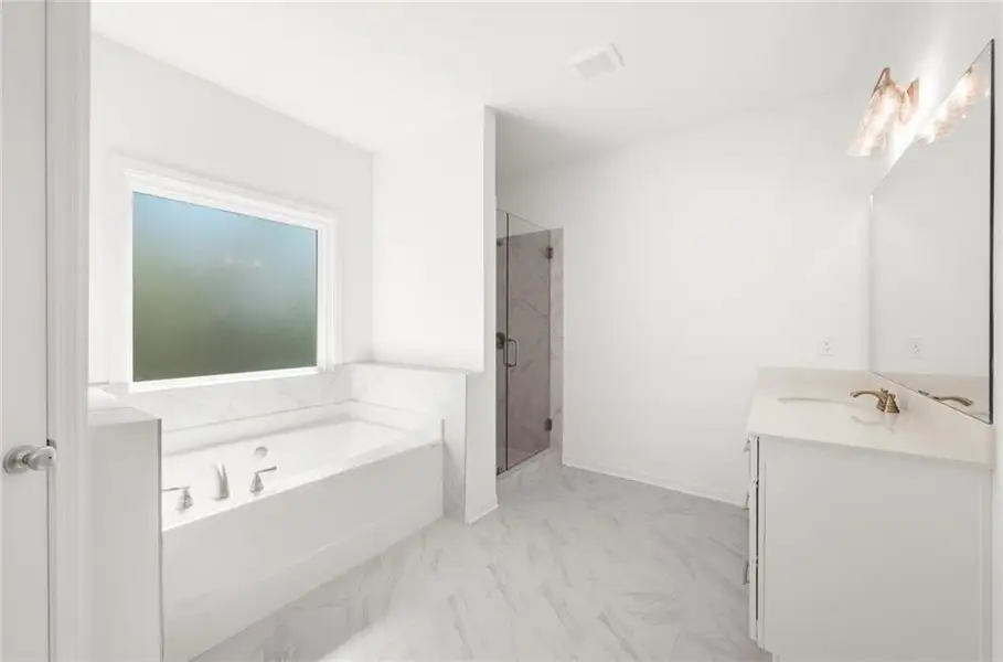 Furnished interior view inside a new home in , Cumming (Image 4).