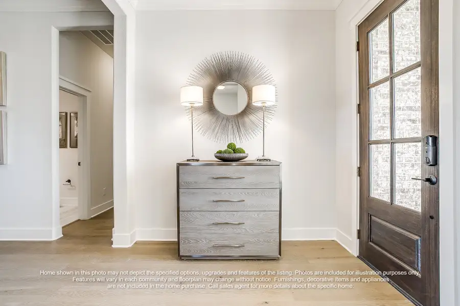 Furnished interior view inside a new home in Chapel Ridge, Waco (Image 3).