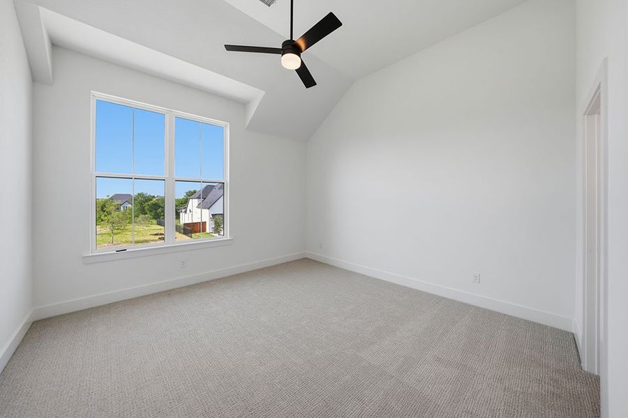Spacious, unfurnished interior of a new home in Light Farms Graham/Reagan, Celina (Image 43).