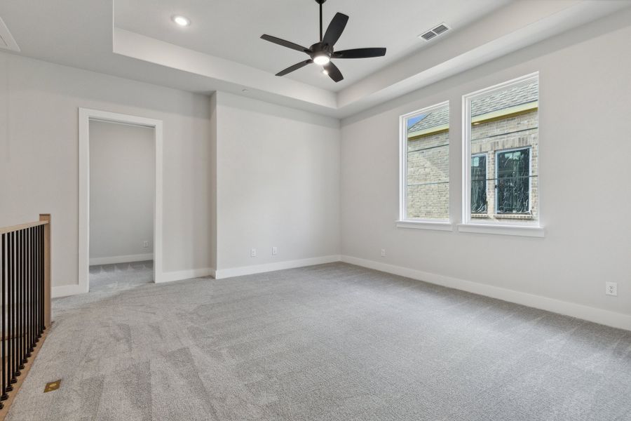 Spacious, unfurnished interior of a new home in Newman Village Townhomes, Frisco (Image 7).