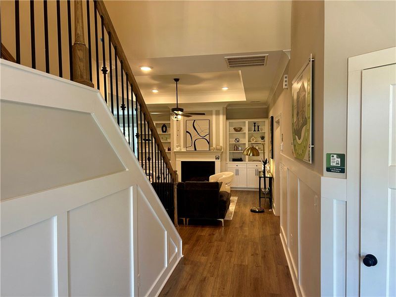 Furnished interior view inside a new home in Edwards Ridge, Central (Image 4).
