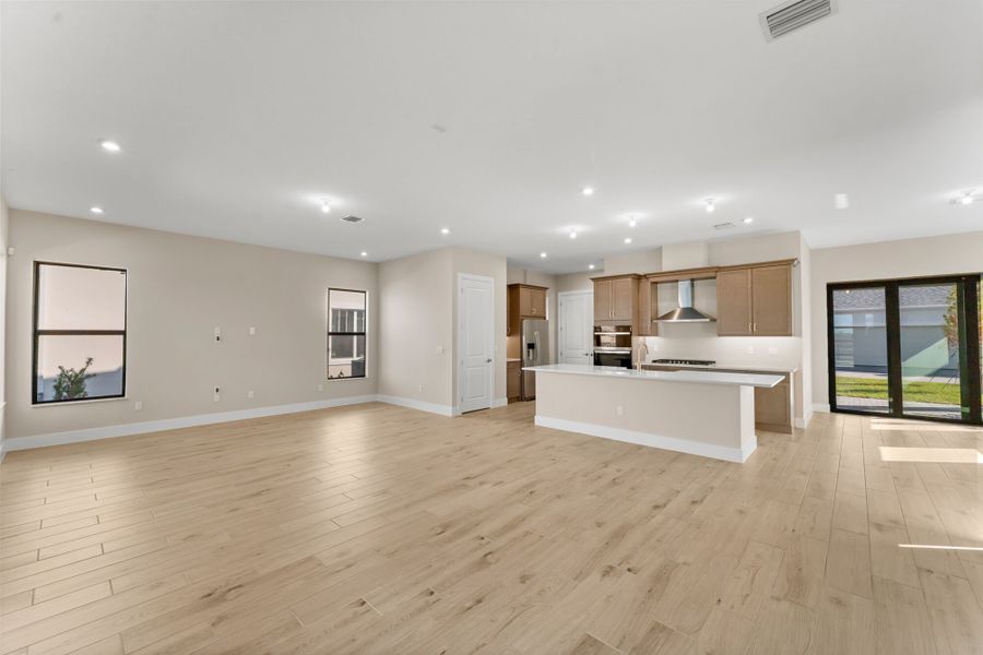 Representative unfurnished interior of a home built from the Golden by Mattamy Homes in Newfield, Palm City (Image 13).