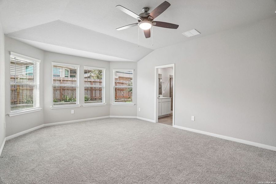 Spacious, unfurnished interior of a new home in Legendary Trails - Premier Series, Cibolo (Image 35).
