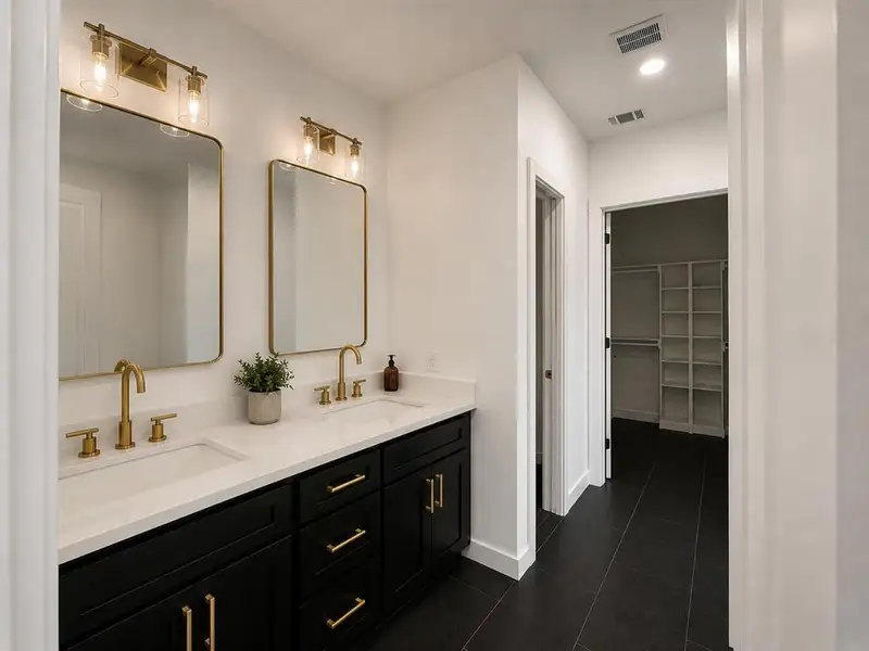 Furnished interior view inside a new home in , Willow Park (Image 11).