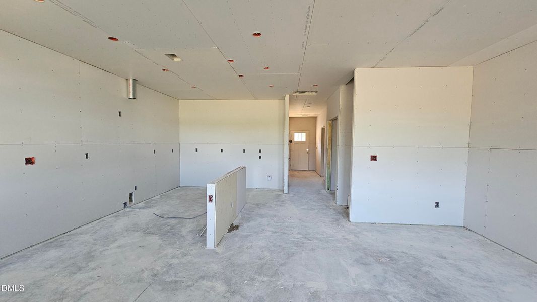 In-progress construction of a new home in Springvale, Fuquay Varina, NC (Image 41).