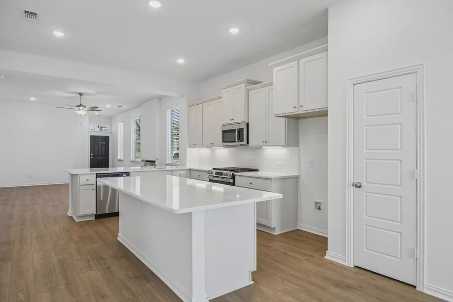 Furnished interior view inside a new home in Bel Air Village, Sherman (Image 8).