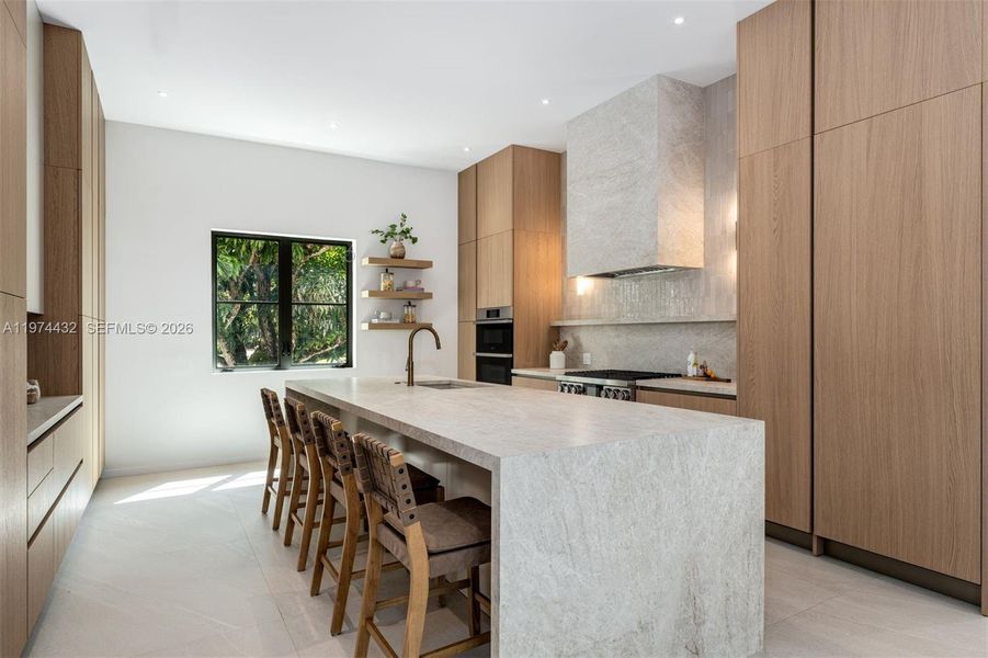 Furnished interior view inside a new home in , Miami (Image 12).