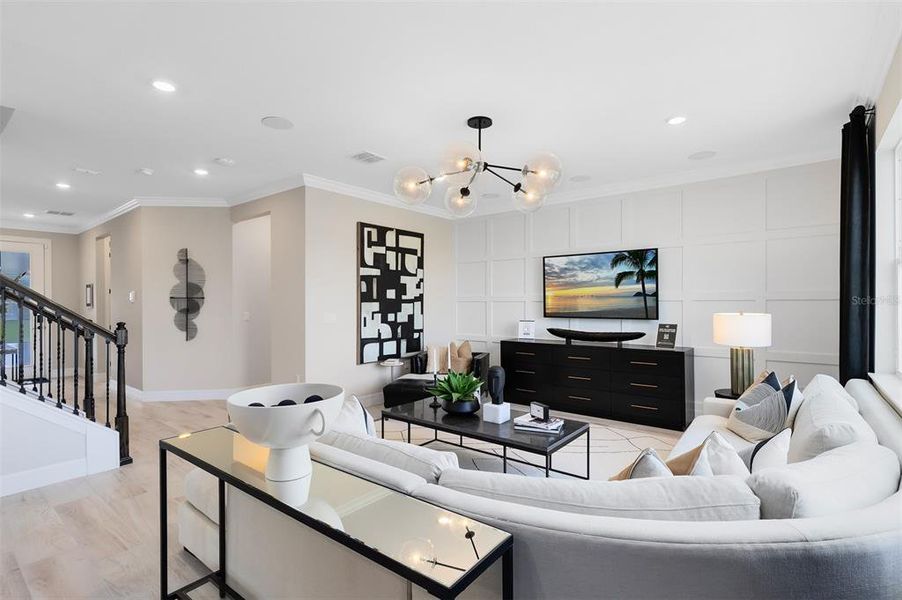 Furnished interior view inside a new home in Winter Grove, Winter Garden (Image 20).