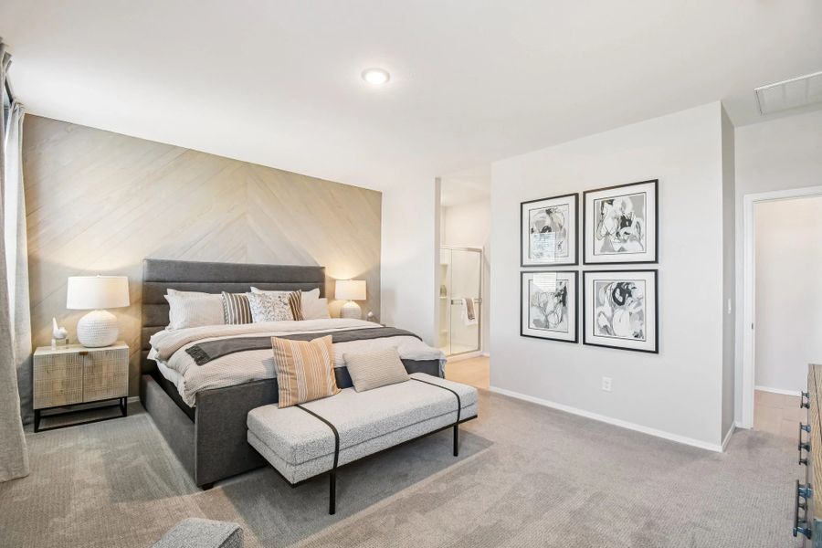 The Poppy Homeplan - Primary Bedroom The Poppy Homeplan - Primary Bedroom