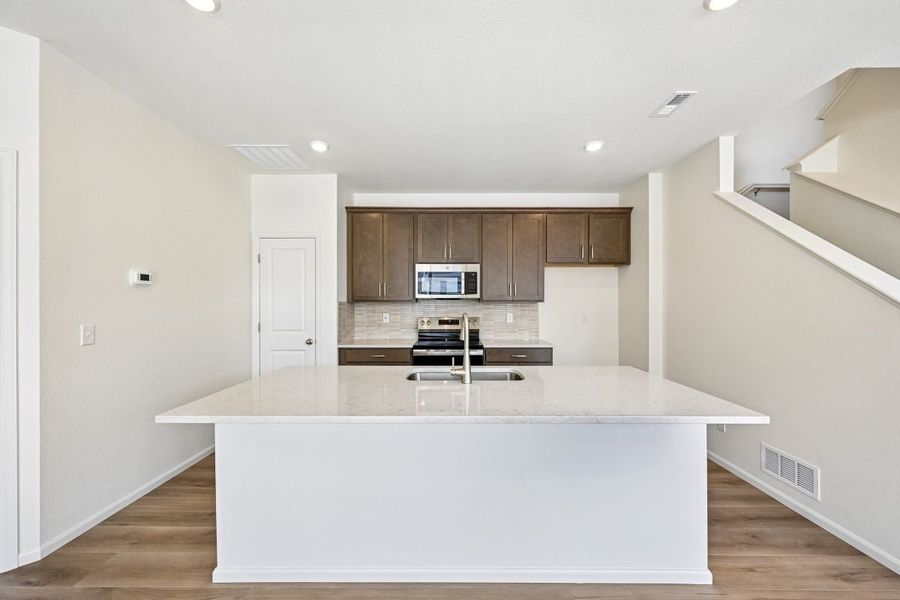 Furnished interior view inside a new home in Farmlore Villas, Brighton (Image 8).