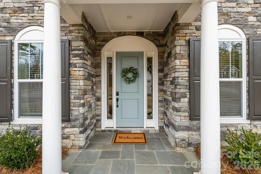 Exterior details and patio area of a home in , Indian Trail (Image 3).
