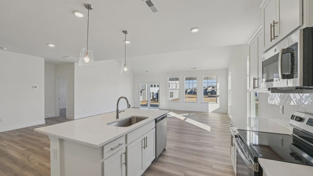 Furnished interior view inside a new home in Oakmont Manor, Oxford (Image 9).