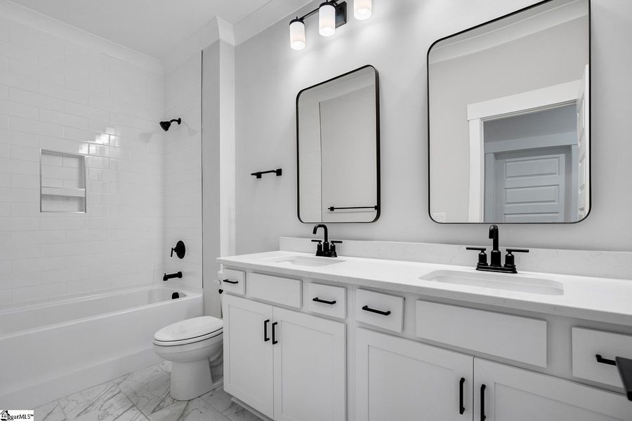 Furnished interior view inside a new home in Greenville County Homes, Landrum (Image 13).