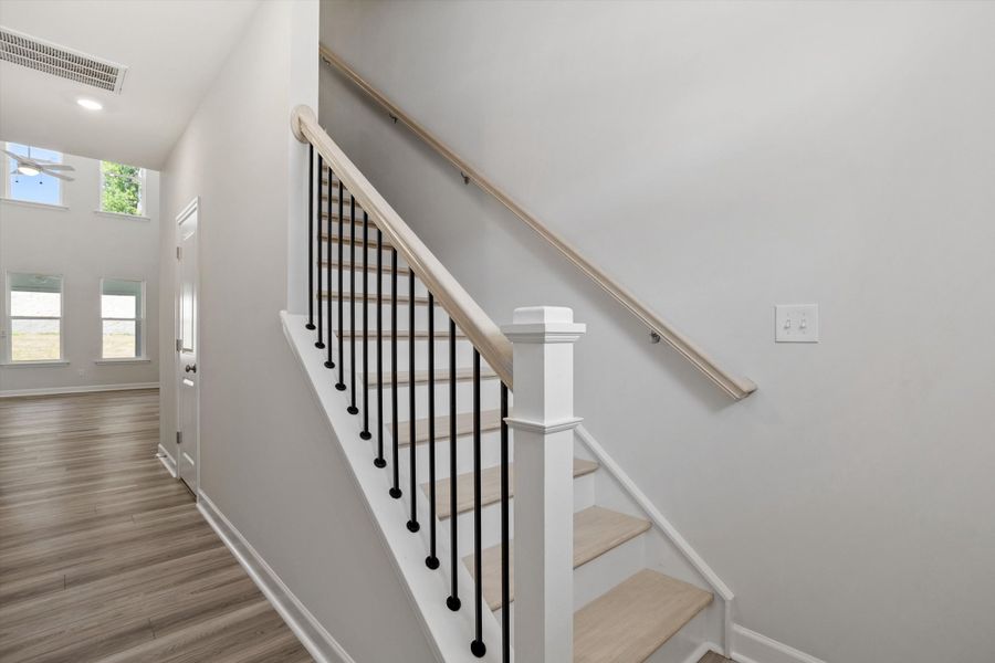 Spacious, unfurnished interior of a new home in Ovation at Sweetbrier, Durham (Image 15).