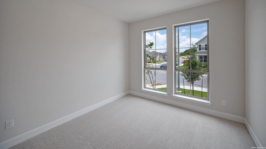 Spacious, unfurnished interior of a new home in Ladera, San Antonio (Image 19). Spacious, unfurnished interior of a new home in Ladera, San Antonio (Image 19).
