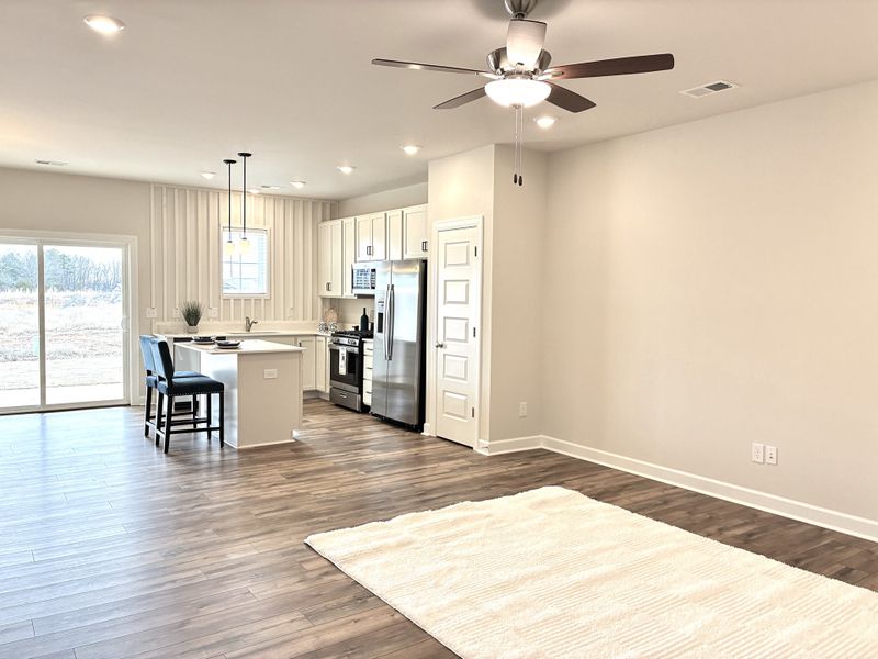 Furnished interior view inside a new home in Reidville Town Center, Reidville (Image 5).