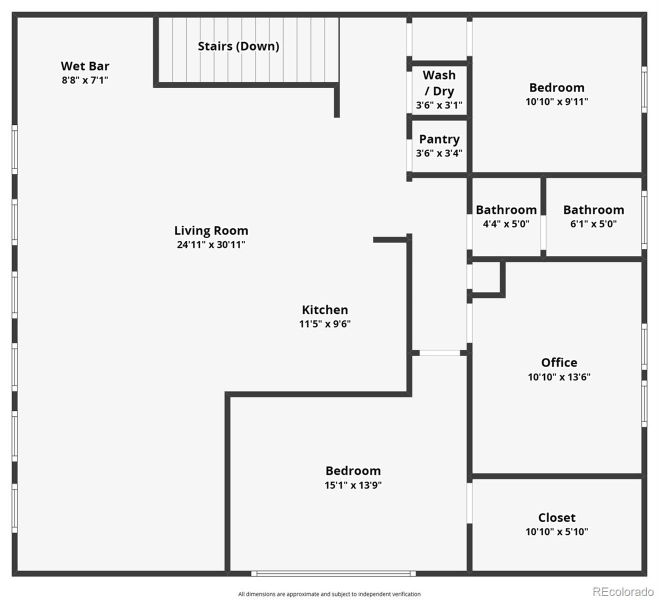 2D floor plan layout of this home in , Brighton, CO (Image 3).