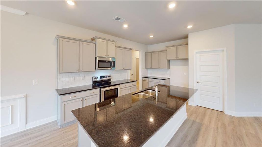 Furnished interior view inside a new home in , Griffin (Image 5).