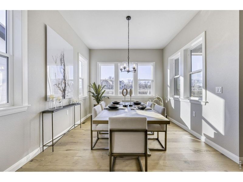 Furnished interior view inside a new home in , Broomfield (Image 12).