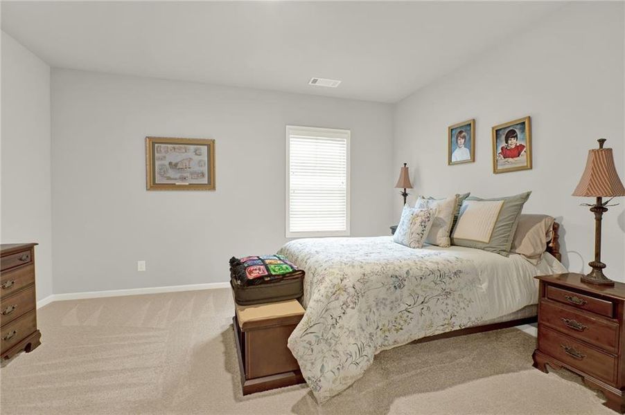 Furnished interior view inside a new home in , Flowery Branch (Image 34).