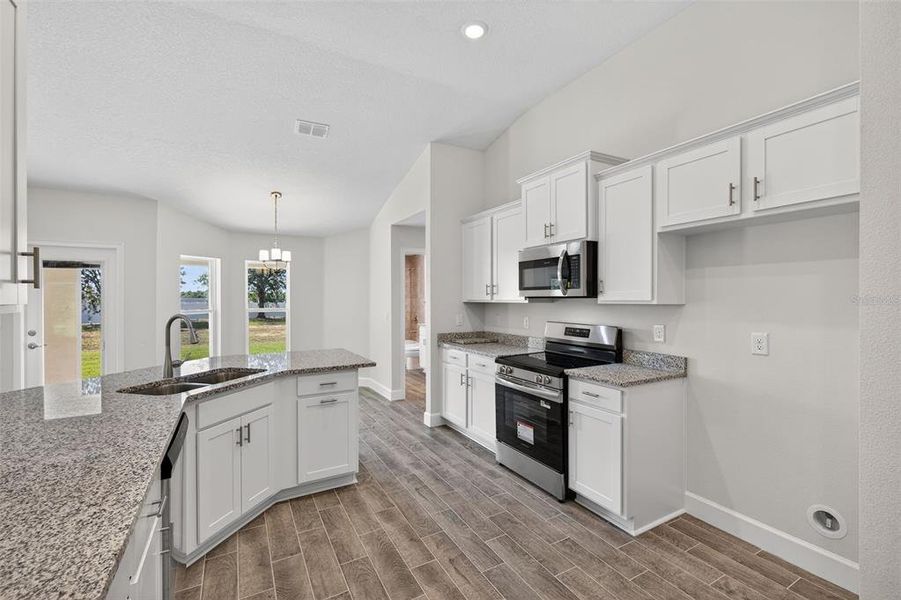 Furnished interior view inside a new home in Hill Country Estates, Dade City (Image 11). Furnished interior view inside a new home in Hill Country Estates, Dade City (Image 11).