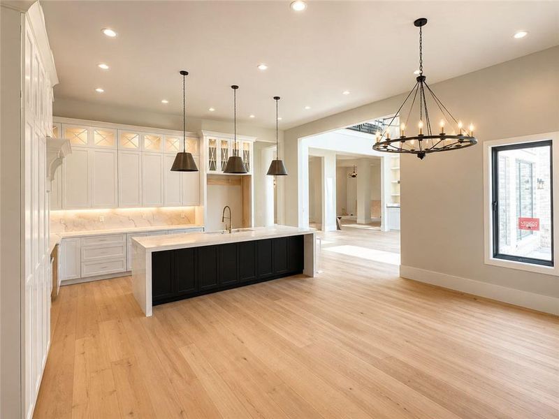 Furnished interior view inside a new home in , Alpharetta (Image 12).