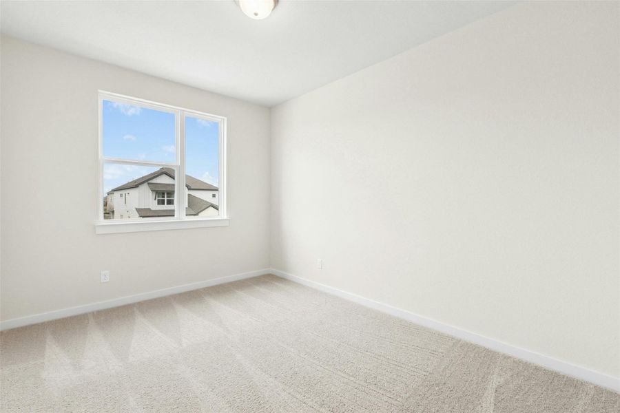 Spacious, unfurnished interior of a new home in University Heights, Round Rock (Image 29). Spacious, unfurnished interior of a new home in University Heights, Round Rock (Image 29).
