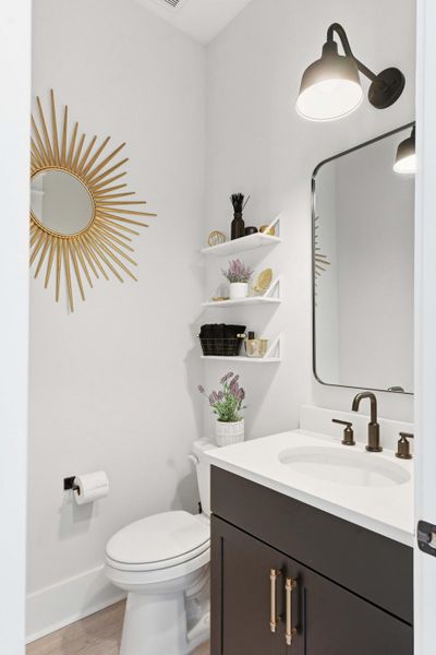 Furnished interior view inside a new home in Overlook at Copahee Sound, Awendaw (Image 15). Furnished interior view inside a new home in Overlook at Copahee Sound, Awendaw (Image 15).