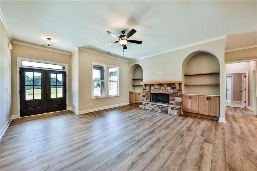 Spacious, unfurnished interior of a new home in , Temple (Image 16). Spacious, unfurnished interior of a new home in , Temple (Image 16).