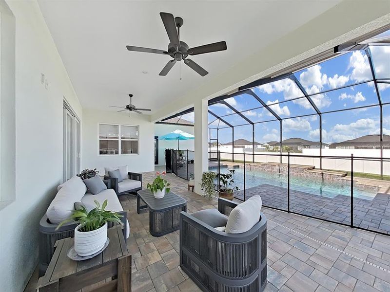 Exterior details and patio area of a home in , Lakeland (Image 26).
