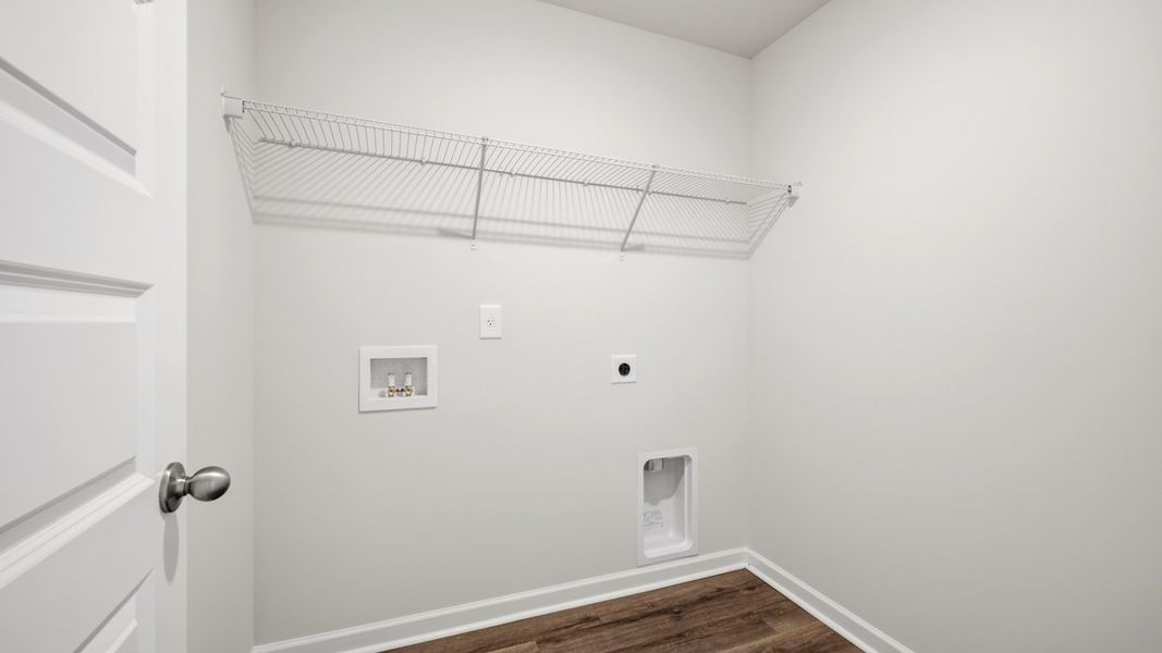 Representative unfurnished interior of a home built from the Flora by D.R. Horton in Fox Crossing, Griffin (Image 24).