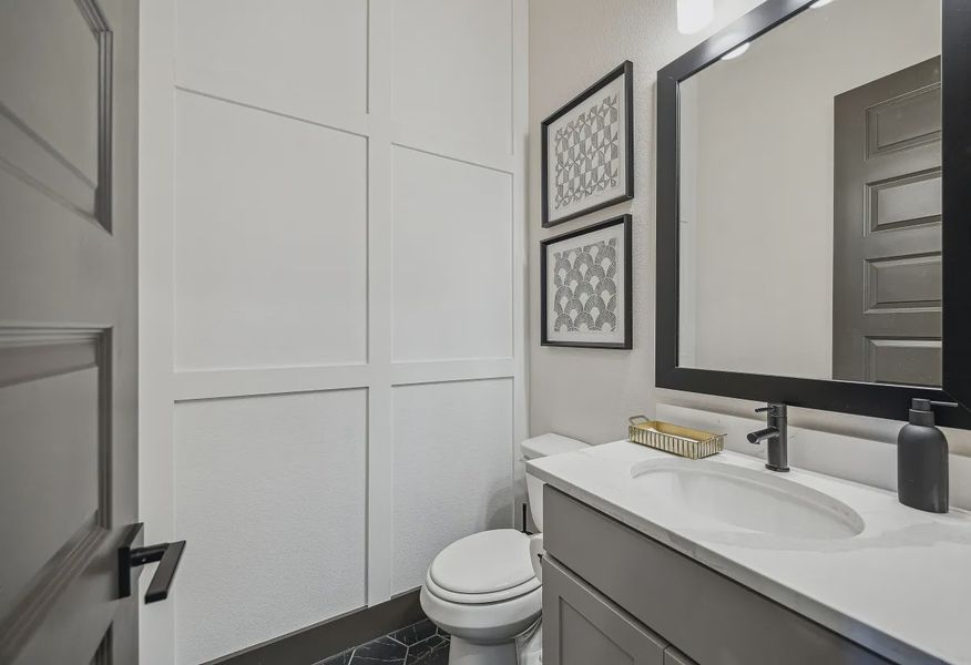 Plan 6029 Powder Room - Staged - 14 of 21 Plan 6029 Powder Room - Staged - 14 of 21