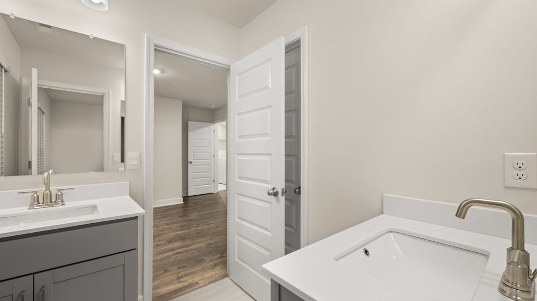 Furnished interior view inside a new home in The Gates at Pates Creek, Hampton (Image 11).