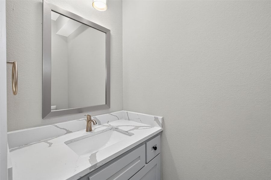 Furnished interior view inside a new home in , Cleveland (Image 11).