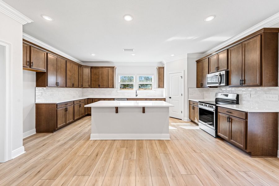 Furnished interior view inside a new home in Young Oaks, Crestview (Image 5).