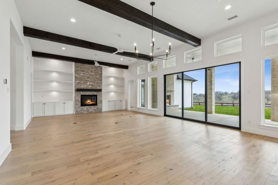 Spacious, unfurnished interior of a new home in The Vines, Haslet (Image 18).