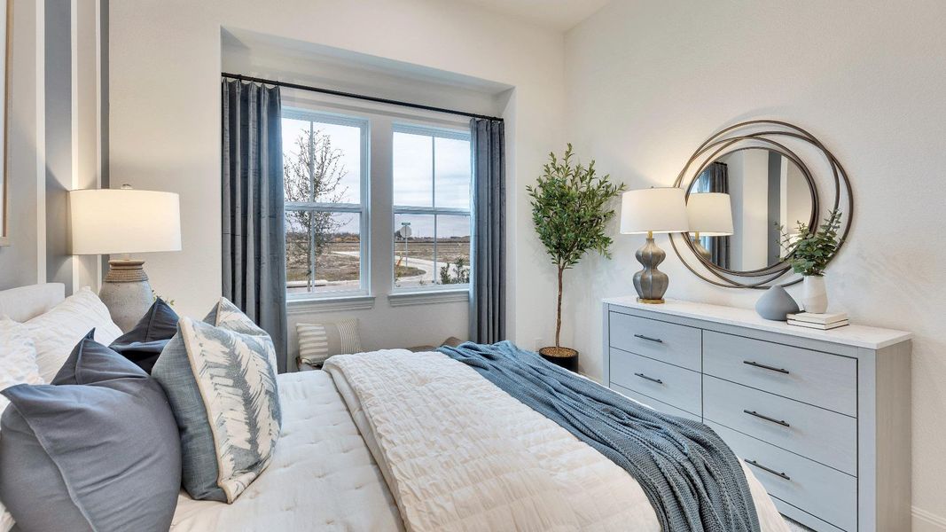 Furnished interior view inside a new home in Preserve at Lakeside Meadows, Pflugerville (Image 10).
