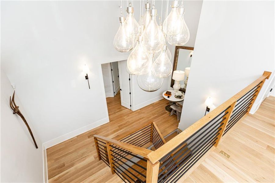 Furnished interior view inside a new home in , Marietta (Image 77).